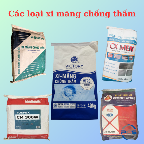 Bảng giá những loại xi măng chống thấm trên thị trường. So sánh ưu nhược điểm