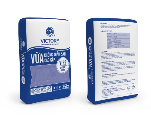 Vữa Trộn Sẵn Chống Thấm Sàn VICTORY SUPER - VTR2